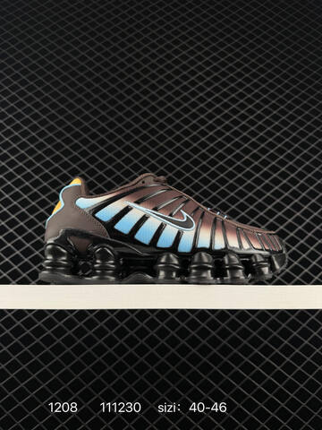 Nike Shox TL Black Blue Green 40-46 Running - Men's (BS-73790)