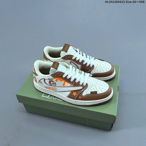 Nike Air Jordan 1 White Black Multicolor Custom Labubu-themed EU 36-45 Lifestyle - Unisex (BS-66072)