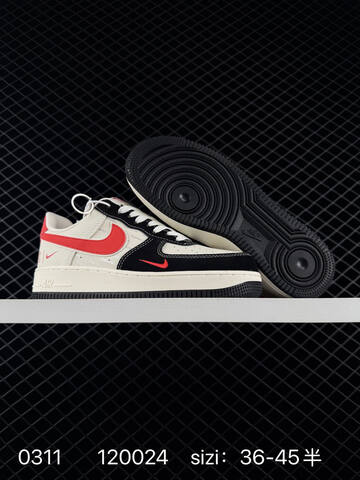 Nike Air Force 1 07 LV8 White Navy Black EU 36-45 Lifestyle - Unisex (BS-72698)