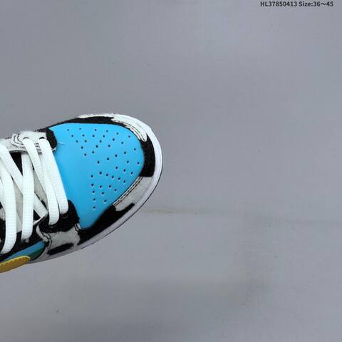 Nike SB Dunk Low Pro Blue Yellow Black White Green EU 36-45 Skate Shoe - Unisex (BS-60767)