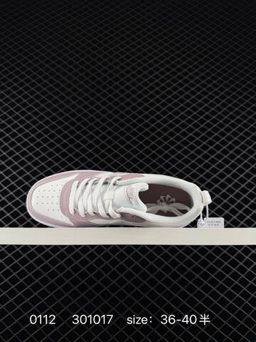 Nike Court Borough Low White Cream With Pink And Light Blue Accents EU 36-40 Casual - Unisex (BS-73183)