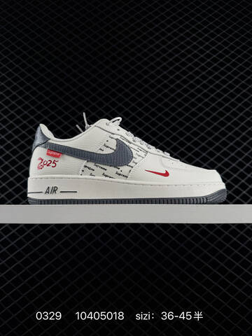 Nike Air Force 1 07 White Black Red EU 36-45 Skate - Unisex (BS-72380)