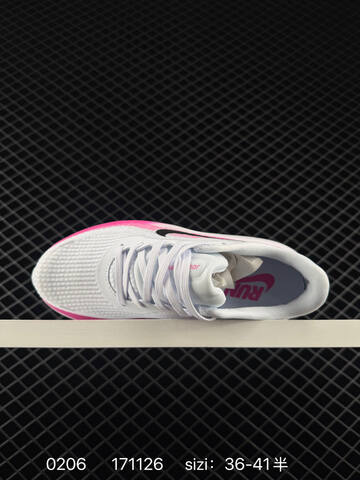 Nike Journey Run 2 White Black Pink EU 36-45 5 Running - Unisex (BS-72816)