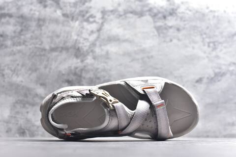 HOKA ONE ONE 1162590 PPC Light Grey Off White Orange Sandal Casual Sneakers (BS-59643)
