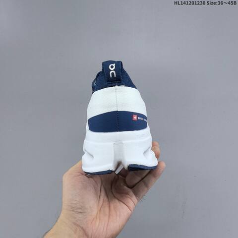 On Cloudsurfer Max White Navy Blue EU 36-45 Running Shoe Running Sneakers Unisex BS-69724