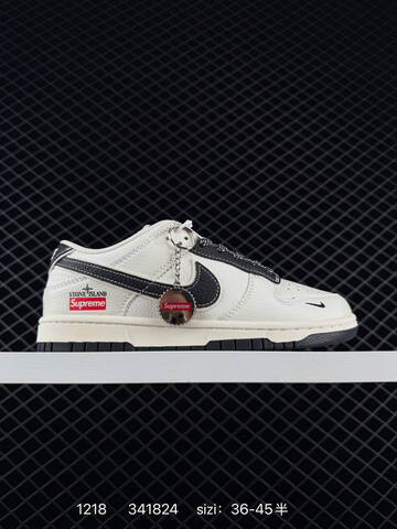 Nike SB Dunk Low White Black EU 36-45 Skate - Unisex (BS-73623)