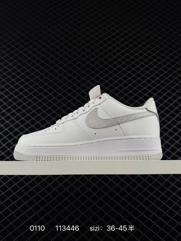 Nike Air Force 1 07 Low White Silver EU 36-45 Lifestyle - Unisex (BS-73213)