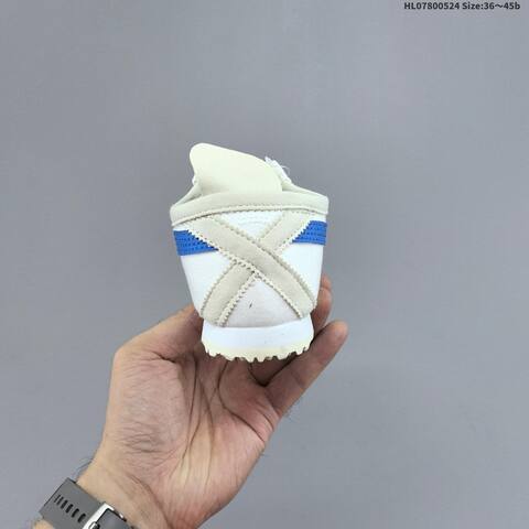 Onitsuka Tiger Mexico 66 Slip On White Blue Red Cream EU 36-45 Sneaker Casual Sneakers - Unisex (BS-68801)
