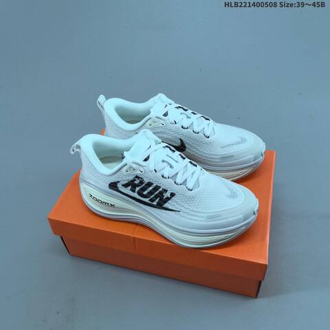 Nike Vomero Plus ReactX Air Zoom White Black EU 36-45 Running Shoe - Unisex (BS-68107)
