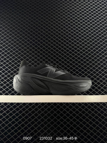 New Balance Fresh Foam X More V5 Black Off White Silver EU 36-45 Running Shoe - Unisex (BS-82862)