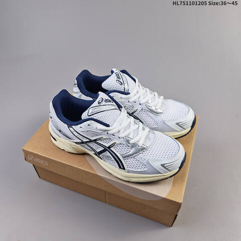 ASICS Gel-1130 Navy Silver Black White EU 36-45 Running Shoe Running Sneakers - Unisex (BS-69177)