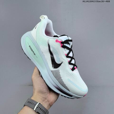 Nike Vomero 18 ReactX Air Zoom White Mint Black Pink Light Blue EU 36-46 Running Shoe - Unisex BS-60762
