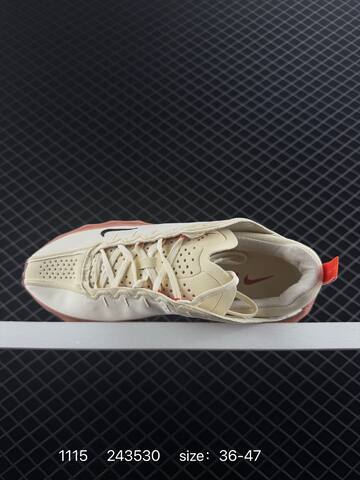 Nike AVA Rover Light Gray Off-white With Orange Accents 36-47 Running - Unisex (BS-74193)