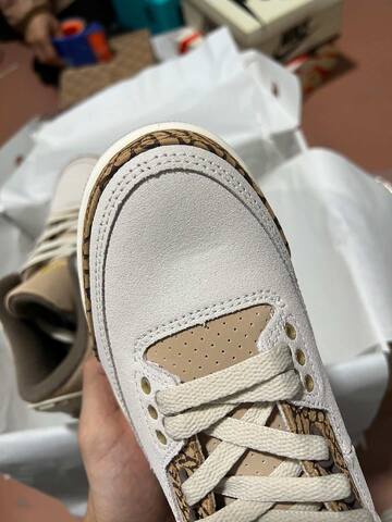 Jordan Air Jordan 3 Orewood Brown DM0967-102 White Brown Beige Cream Basketball Shoe BS-87341