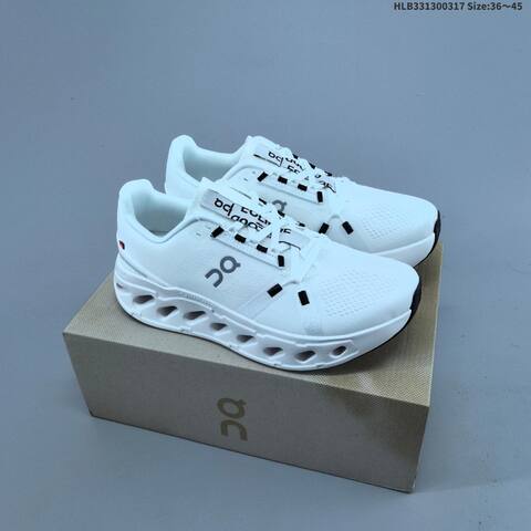 On Cloudeclipse Black White EU 36-45 Running Shoe Running Sneakers - Unisex (BS-69671)