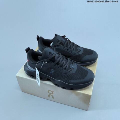 On Running Cloudpulse Next All Black Dark Grey EU 36-45 Running Shoe Running Sneakers - Unisex BS-69649