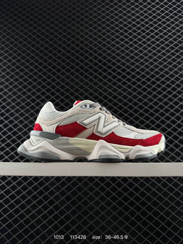 New Balance 9060 Beige Grey Red White EU 36-46 5 Sneaker Unisex BS-82726
