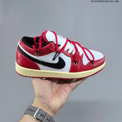 Off-White Nike Air Jordan 1 Low Brown Mocha Lifestyle BS-60061