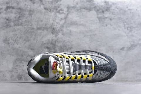 Nike Air Max 95 Grey White Black Yellow Sneaker (BS-59638)