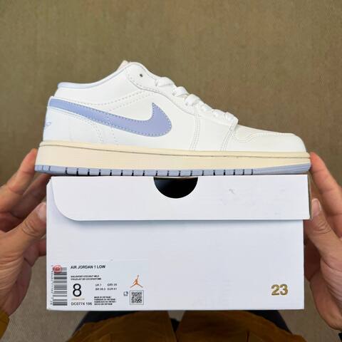 Jordan Air Jordan 1 Low DC0774 106 Sail Ghost Coconut Milk US 8 UK 7 EUR 41 Sneaker - Men s BS-87234