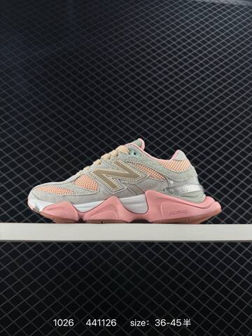New Balance 9060 Grey Pink Beige Mint White EU 36-45 Sneaker - Unisex (BS-82675)