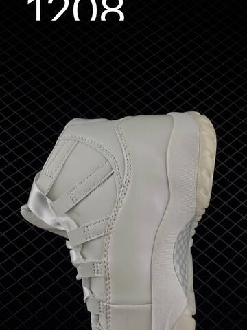 Jordan Air Jordan 11 Retro All White Basketball Shoe BS-80089