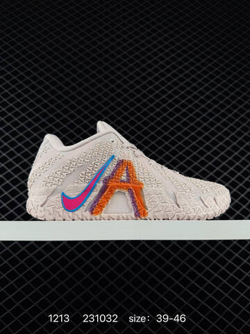 Nike JA 3 HF2793-300 Orange Yellow White Black White Orange Blue Pink Grey Orange Blue Pink 39-46 Basketball - Unisex (BS-73721)