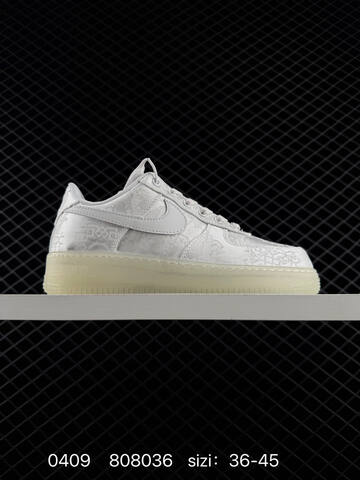 Nike Air Force 1 07 LV8 Multiple Colorways Rose Pink Satin With White Midsole And Gum Outsole Royal Blue Satin With White Midsole And Gum Outsole Sail Brown Cow Print With Red Laces And Dark Brown Outsole Off-white Canvas Monochrome EU 36-45 Lifestyle - Unisex (BS-72215)