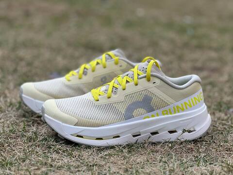 On Running Cloudultra 3 Cream White Neon Yellow Gray US 8 EU 41 UK 7 5 JP 26 Trail Shoe Trail Running Sneakers - Men's (BS-86991)