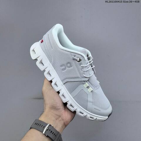On Cloud 6 Navy White EU 36-45 Running Shoe Running Sneakers - Unisex (BS-69605)