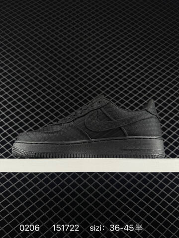 Nike Air Force 1 07 Black EU 36-45 Lifestyle - Unisex (BS-72813)
