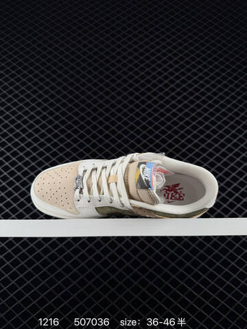 Nike SB Dunk Low Olive Cream Beige White EU 36-46 5 Skate - Unisex (BS-73672)