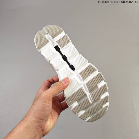 On Running Cloud 6 Beige Off White EU 36-45 Running Shoe Running Sneakers - Unisex (BS-69821)