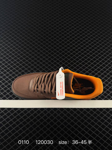 Nike Air Force 1 07 Brown Orange Black EU 36-45 Lifestyle - Unisex (BS-73217)