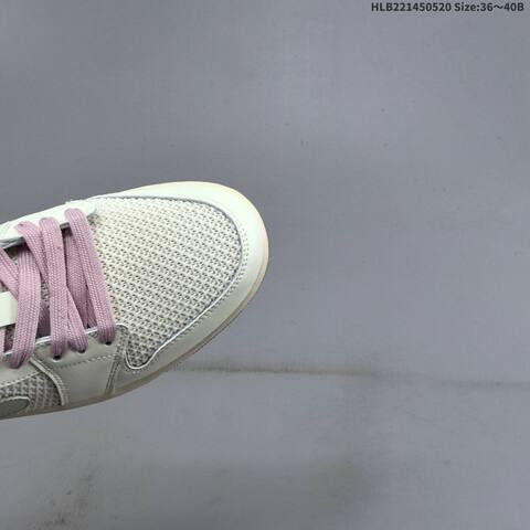 Jordan Air Jordan 1 Low Sail Light Green Pink Orange EU 36-40 Casual - Unisex (BS-65907)