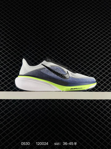 Nike Pegasus 42 Zoom White Silver Black Orange Purple Blue EU 36-45 Running - Unisex (BS-71094)