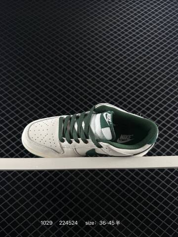 Nike SB Dunk Low Pro White Green EU 36-45 5 Skate - Unisex (BS-74491)
