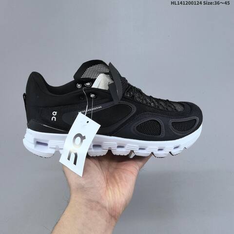 On Cloud X FKA Black White And Khaki Brown EU 36-45 Running Shoe Running Sneakers - Unisex BS-69702