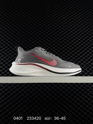 Nike Zoom Air Grey Red White Black EU 36-45 Running Unisex BS-72347