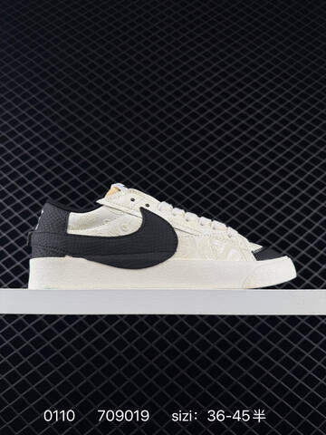 Nike Blazer Low 77 Jumbo White Red Black EU 36-45 Casual - Unisex (BS-73206)