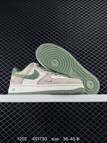 Nike Air Force 1 07 Low Black Silver And White Grey EU 36-45 Lifestyle - Unisex (BS-73878)