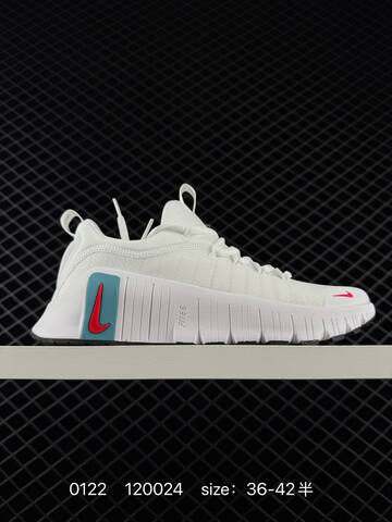 Nike Free Metcon 6 White Black Turquoise Pink EU 36-42 Training - Unisex (BS-73030)