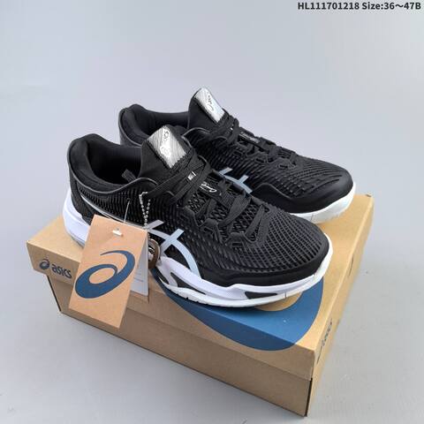 ASICS Court Control FF 3 Paris Black White And White Silver EU 36-47 Tennis Shoe Casual Sneakers - Unisex BS-69141