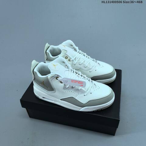 Jordan Courtside 23 White Grey Gold EU 36-46 Casual - Unisex (BS-66025)