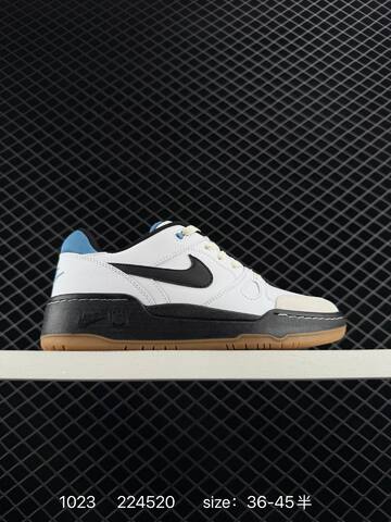 Nike Full Force Low IB4612-131 White Black EU 36-45 Casual - Unisex (BS-74642)