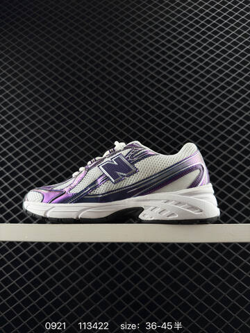 New Balance 740 U740BM2 White Metallic Purple Black EU 36-45 Running Shoe Unisex BS-82792