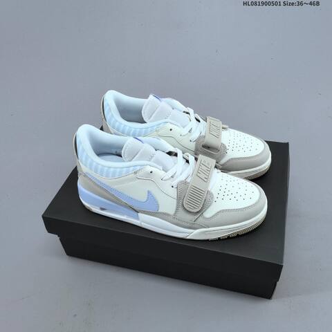 Jordan Legacy 312 Low White Light Grey Pale Blue EU 36-46 Basketball - Unisex (BS-66056)