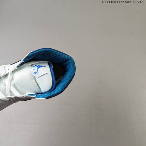 Air Jordan 1 Mid White Blue AIR JORDAN 1 Aj1 1 Swo Lifestyle BS-67839