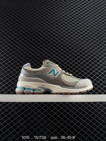 New Balance 2002R Grey Beige Teal Brown Cream EU 36-45 Sneaker - Unisex (BS-82712)