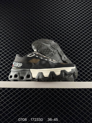 On Cloudmonster Hyper Black Metallic Gold Off White Dark Grey EU 36-45 Running Shoe Running Sneakers - Unisex BS-85534